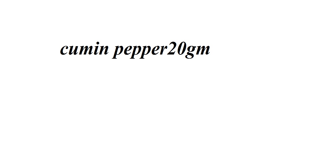 Cumin Pepper 18 gm